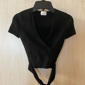 Wilfred free crop top tie